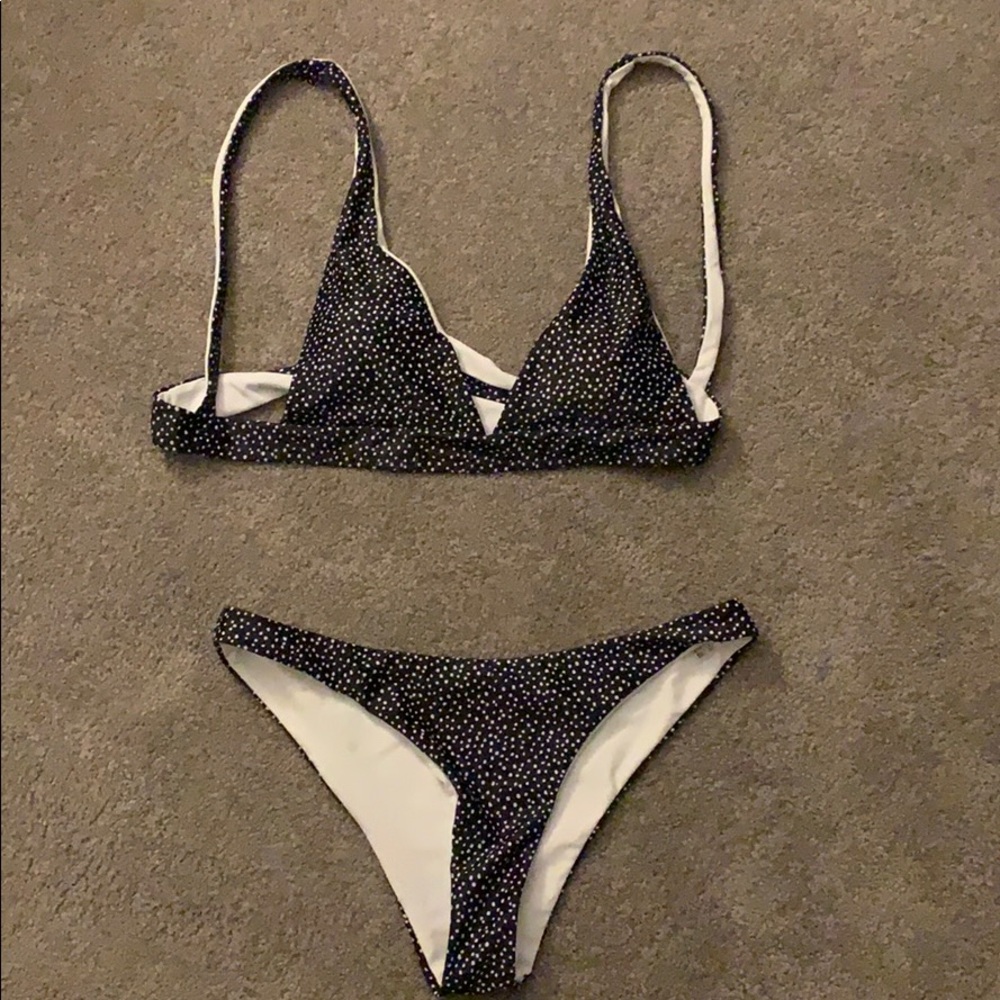 Polka dot bikini